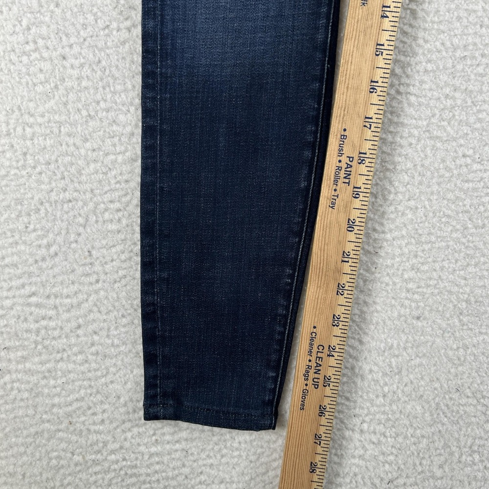 Good American Jeans Womens 2/26 Dark Wash Good Legs Skinny Stretch Denim Ankle - Picture 15 of 16